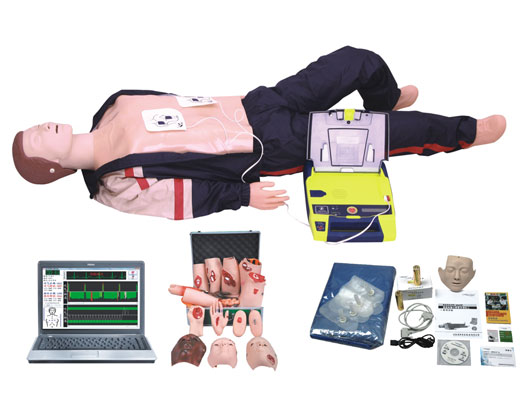 BLS880 电脑高级心肺复苏、AED除颤仪、创伤模拟人(计算机控制,三合一) BLS880 电脑高级心肺复苏、AED除颤仪、创伤模拟人(计算机控制,三合一)